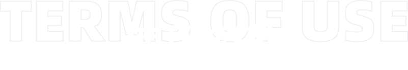 Terms Of Use